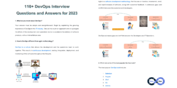 110+ DevOps Interview Questions and Answers