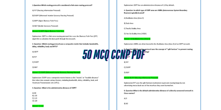 50 MCQ CCNP PDF - it.connect4techs.com 50 MCQ CCNP PDF