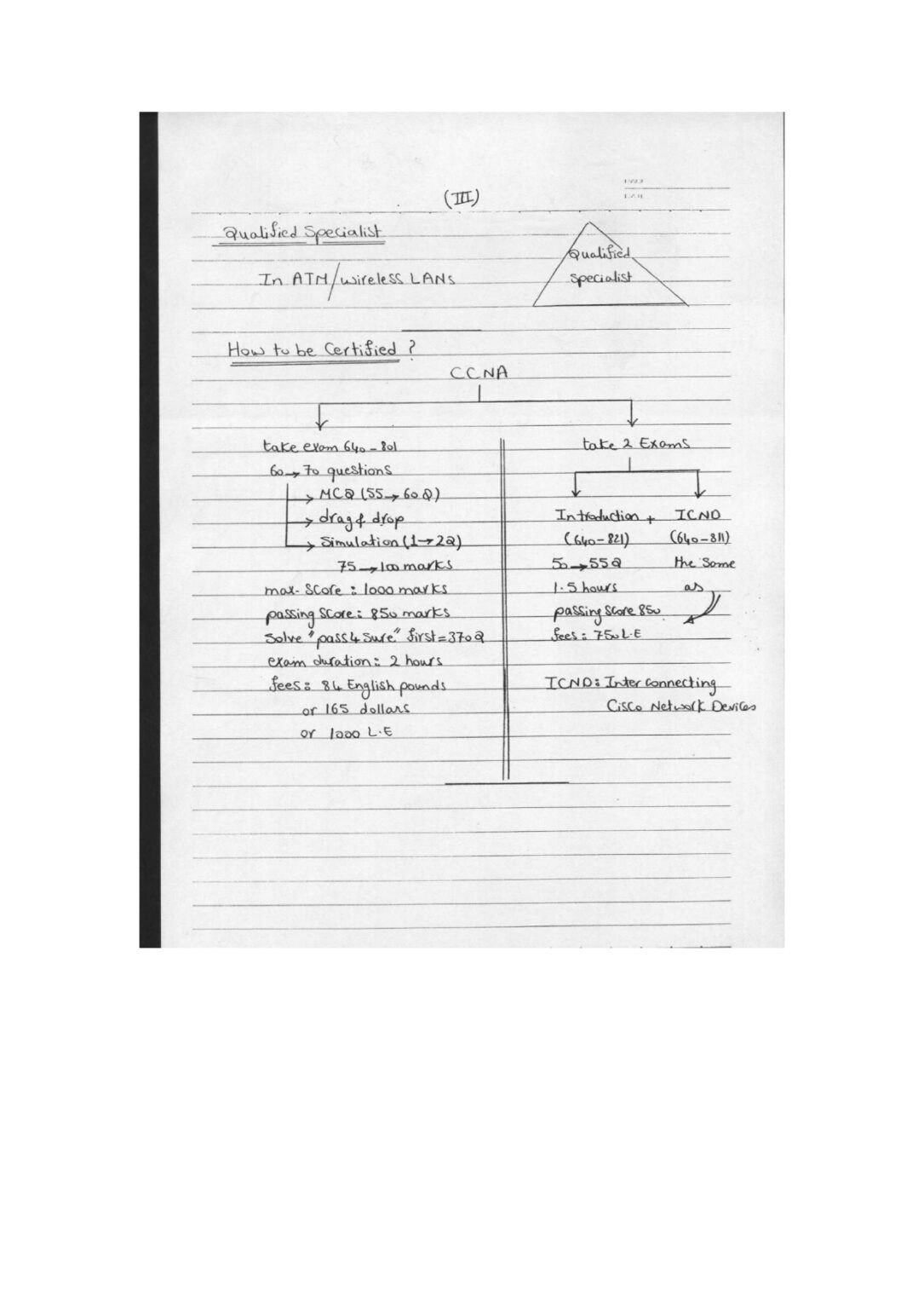 Ultimate Ccna Study Guide Handwritten Pdf Connect4techs