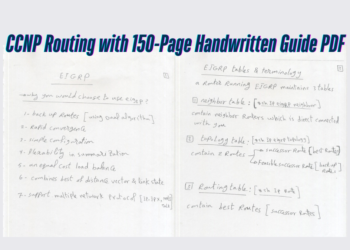 CCNP Routing with 150-Page Handwritten Guide PDF