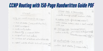 CCNP Routing with 150-Page Handwritten Guide PDF