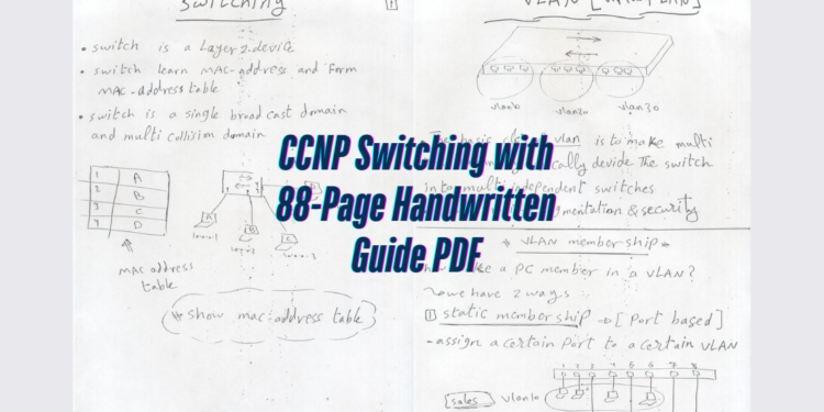 CCNP Switching with 88-Page Handwritten Guide PDF