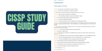 CISSP Study Guide PDF
