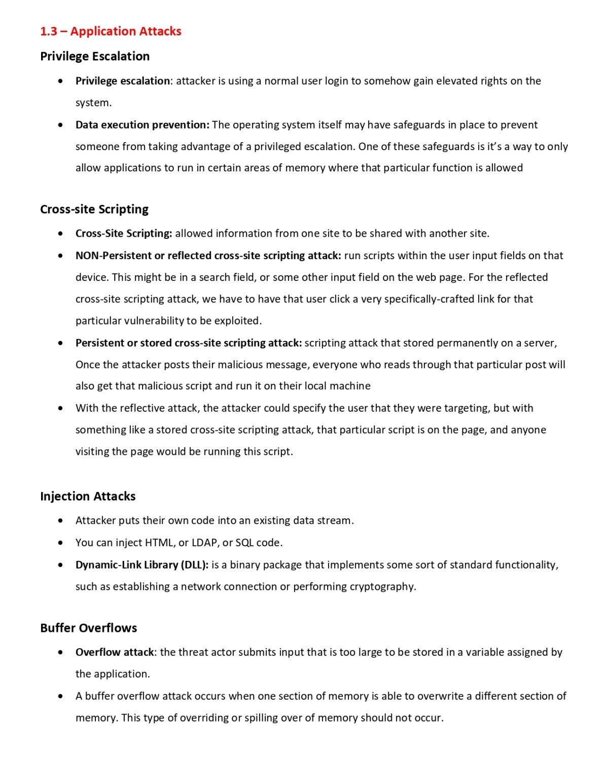 CompTIA Security+ Notes PDF - it.connect4techs.com