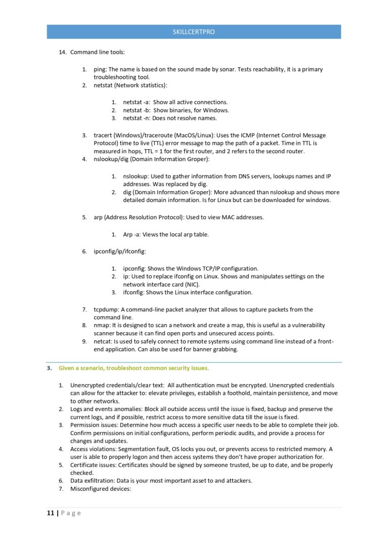 CompTIA Security+ Master Cheat Sheet PDF