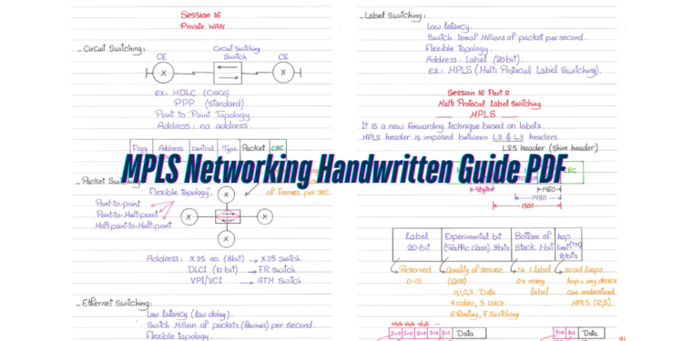 MPLS Networking Handwritten Guide PDF