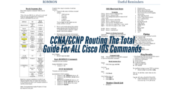 Master CCNA/CCNP Routing The Total Guide For ALL Cisco IOS Commands Guide