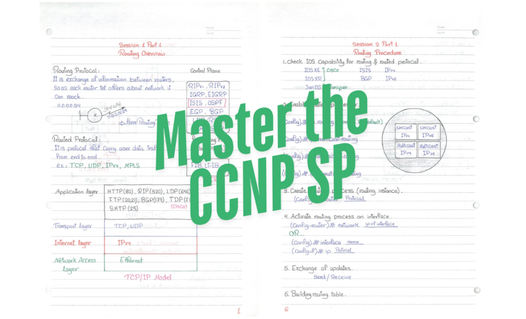 Master the CCNP Service Provider Certification with Handwritten Notes (Free PDF Guide)