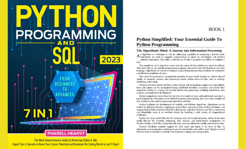 Python Programming and SQL: A Comprehensive Guide to Data Analysis and Manipulation