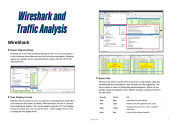 Wireshark and Traffic Analysis PDF