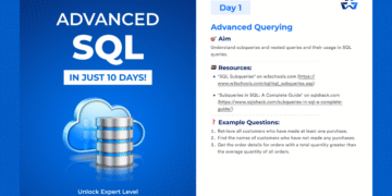 Advanced SQL in Just 10 Days (PDF)