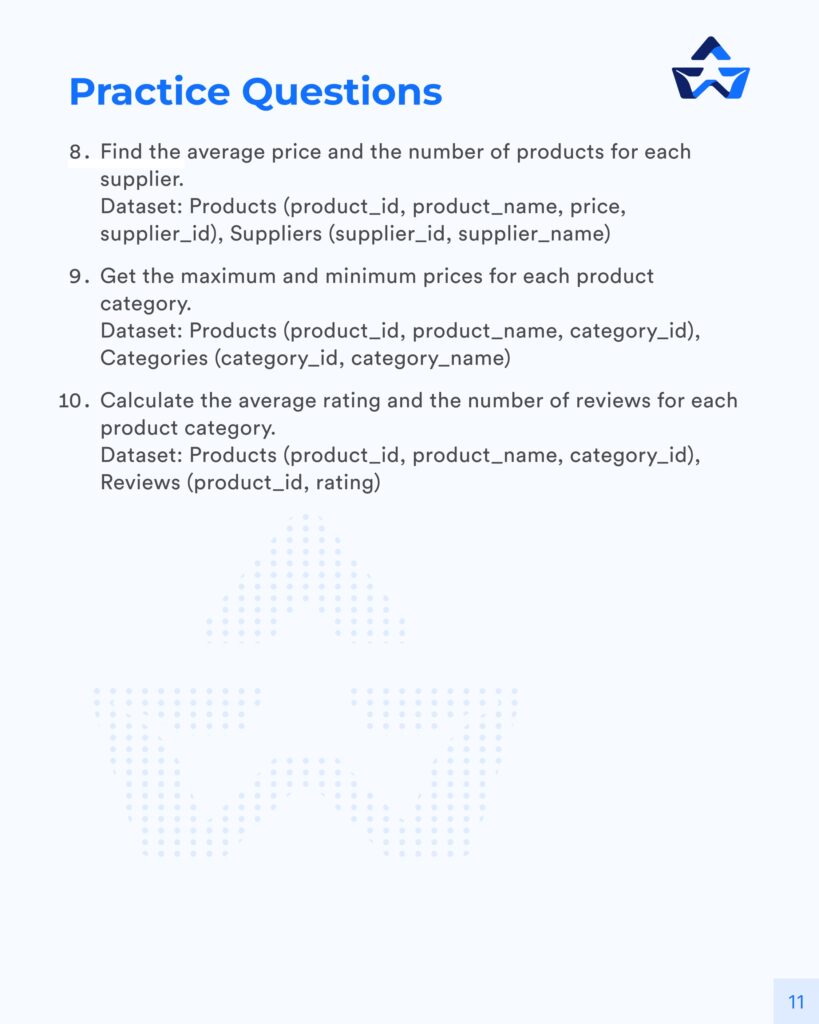 Advanced SQL in Just 10 Days (PDF)