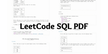 LeetCode SQL PDF