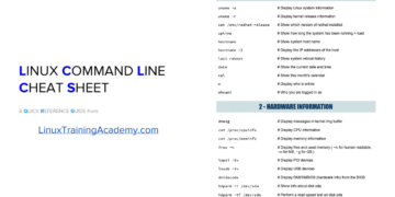 Linux Commands Cheat Sheet