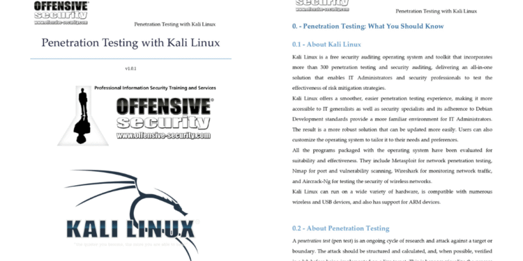 Penetration Testing with Kali Linux