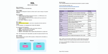 SQL Complete Notes