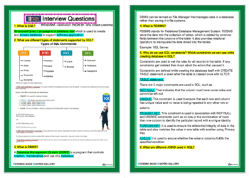 SQL Notes Zero To Hero (PDF)