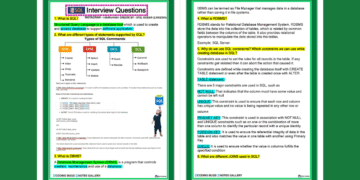 SQL Notes Zero To Hero (PDF)