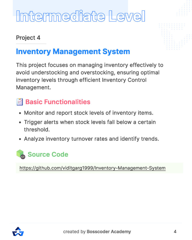 SQL Project Handbook (PDF)