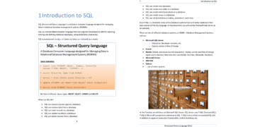 SQL Tutorial