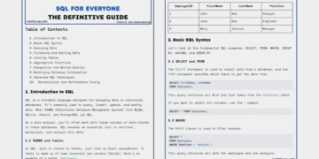 SQL for Everyone (Definitive Guide)
