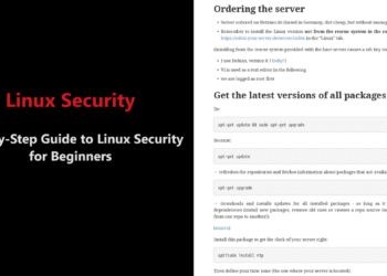 Step-by-step guide to Linux security for beginners