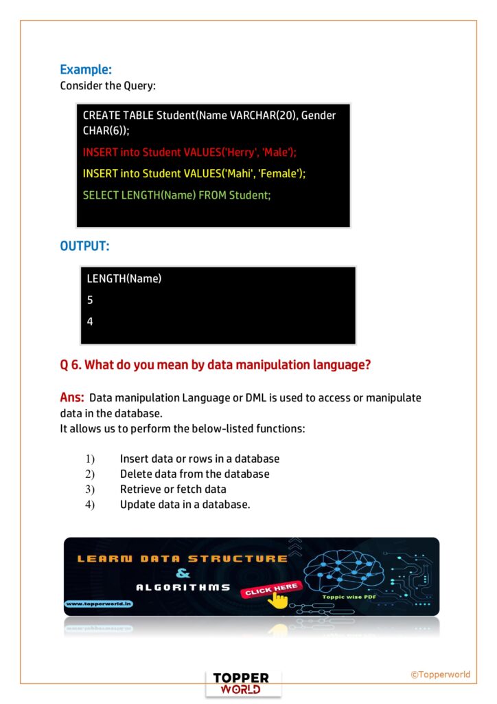 SQL Interview Question