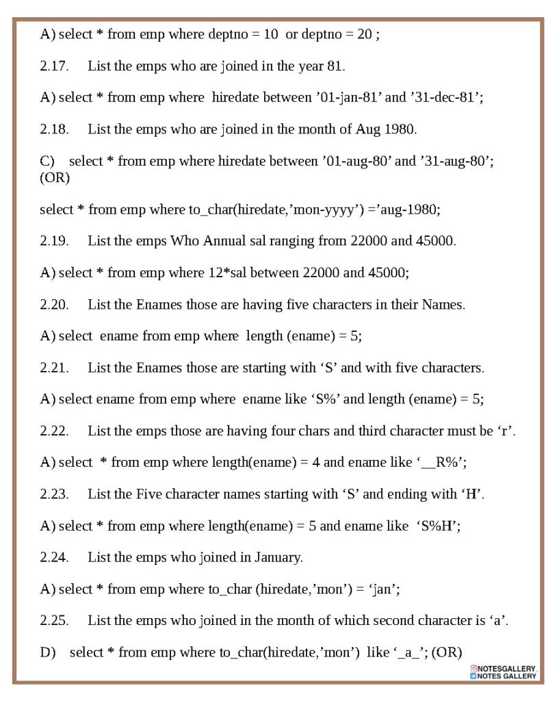 TOP SQL Queries Questions - Master SQL (PDF)
