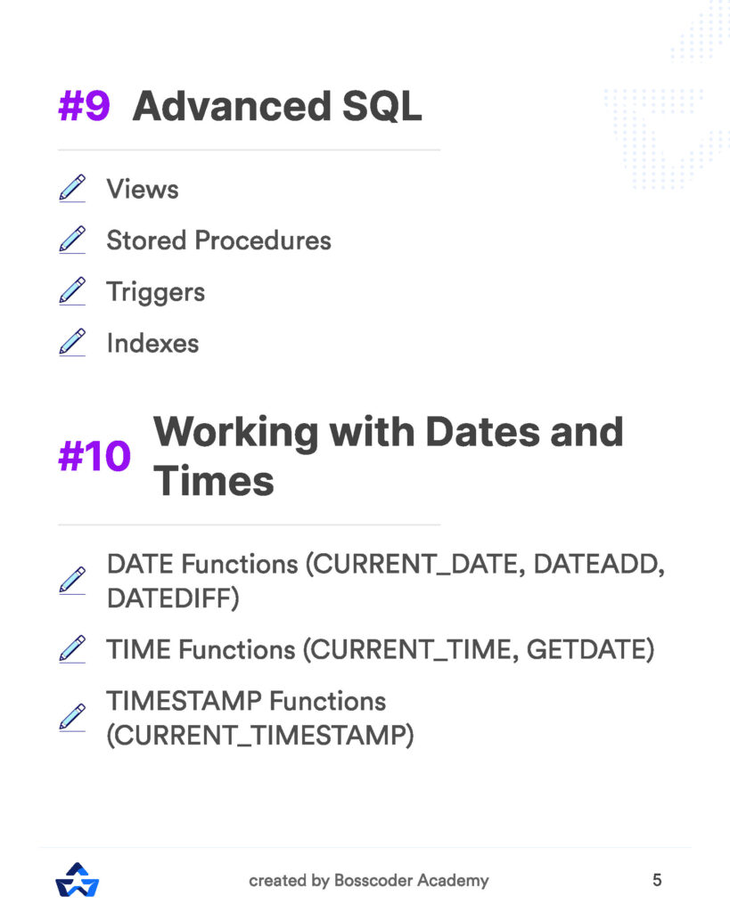 The Ultimate SQL Guide
