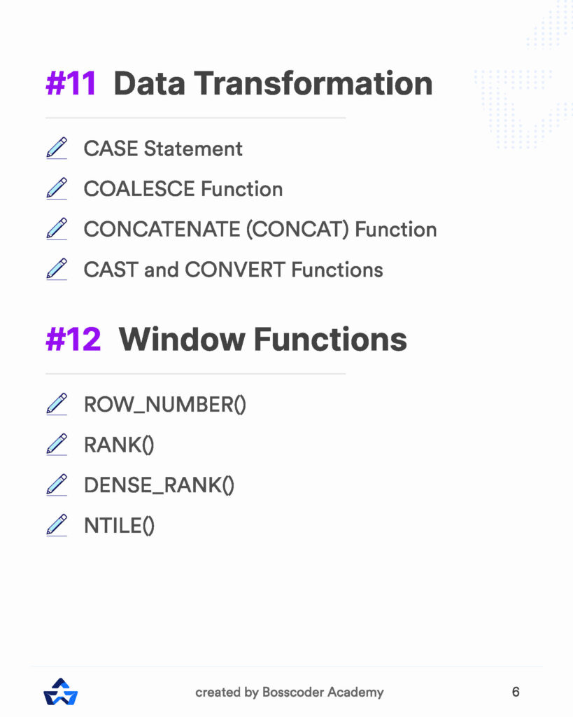 The Ultimate SQL Guide