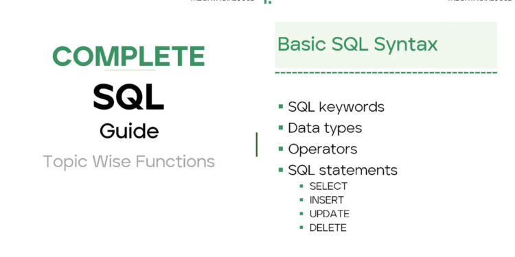 𝗖𝗢𝗠𝗣𝗟𝗘𝗧𝗘 𝗦𝗤𝗟 𝗚𝗨𝗜𝗗𝗘 - it.connect4techs.com 𝗖𝗢𝗠𝗣𝗟𝗘𝗧𝗘 𝗦𝗤𝗟 𝗚𝗨𝗜𝗗𝗘