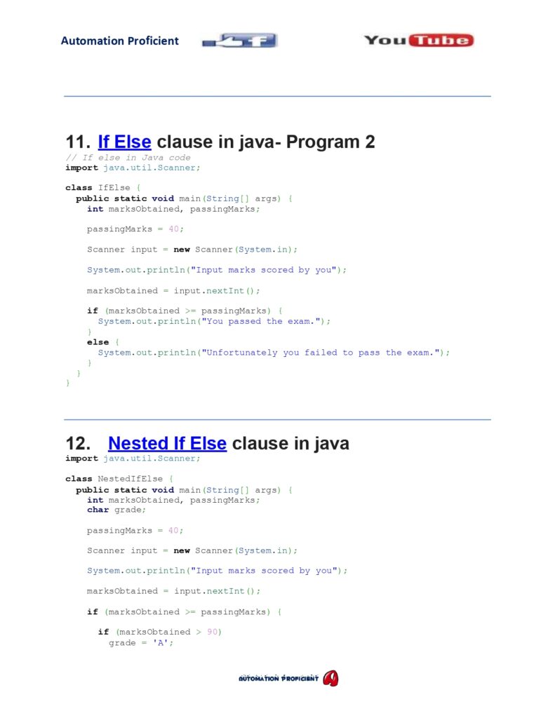 50 Java Programs For Interview