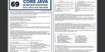 69 Core Java Interview Questions