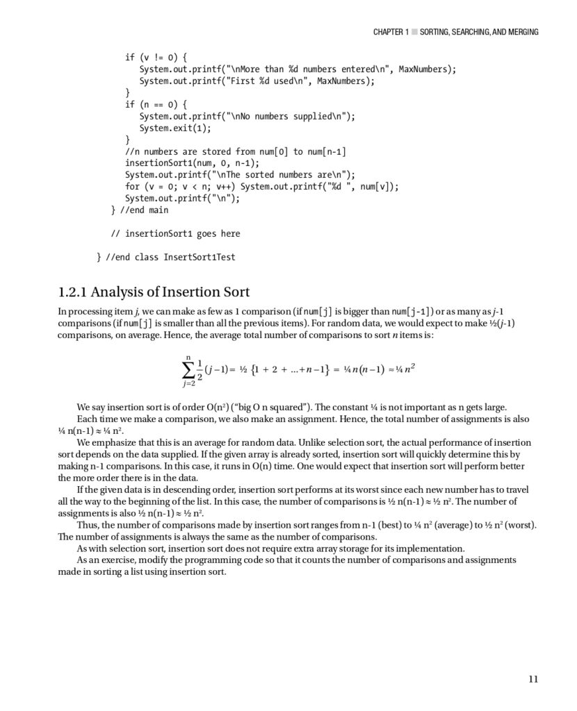 Advanced Topics in Java Core Concepts in Data Structures (PDF)