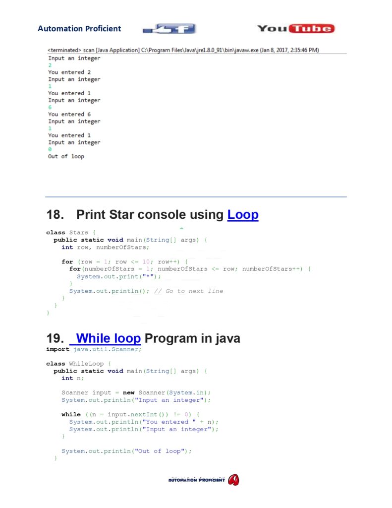 Java Programs (100 Programs) PDF