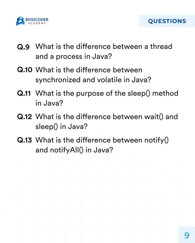 Java Questions with Answers
