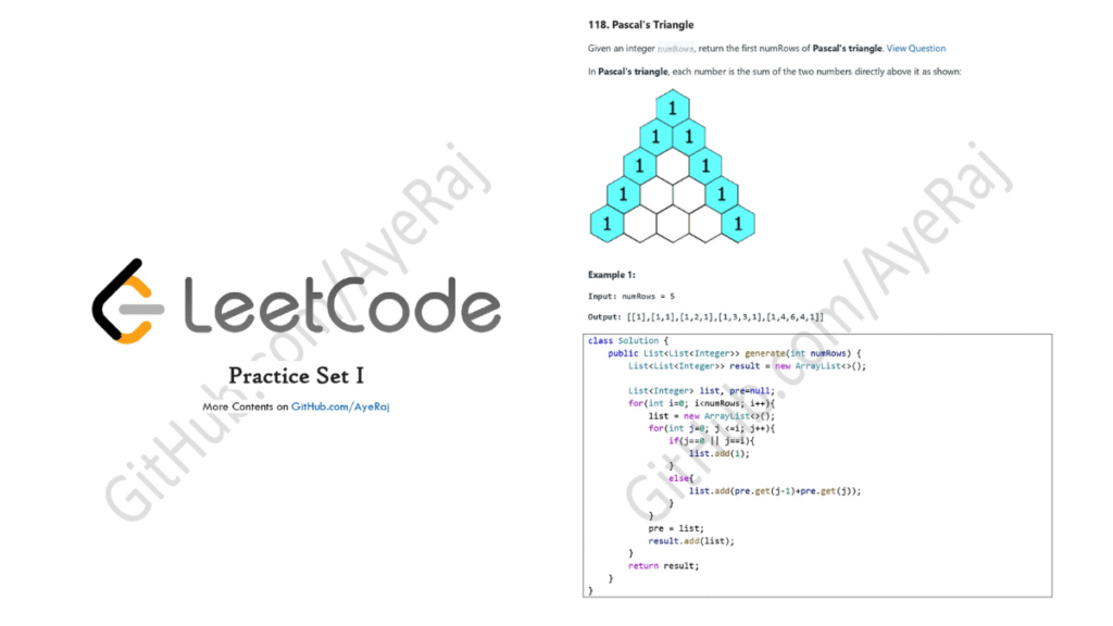 LeetCode Java Practice Solved Questions PDF