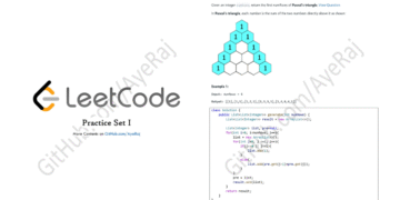 LeetCode Java Practice Solved Questions PDF