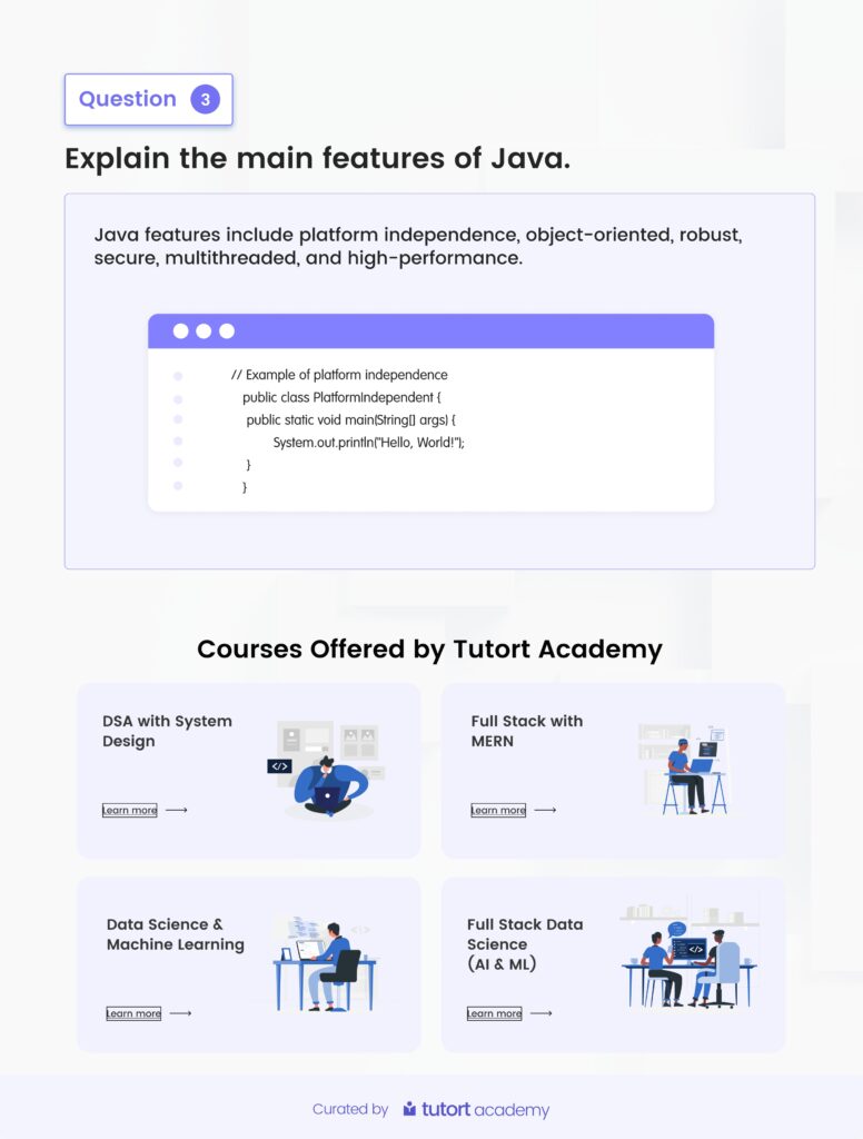 Top 50 Java Interview Questions and Answers PDF