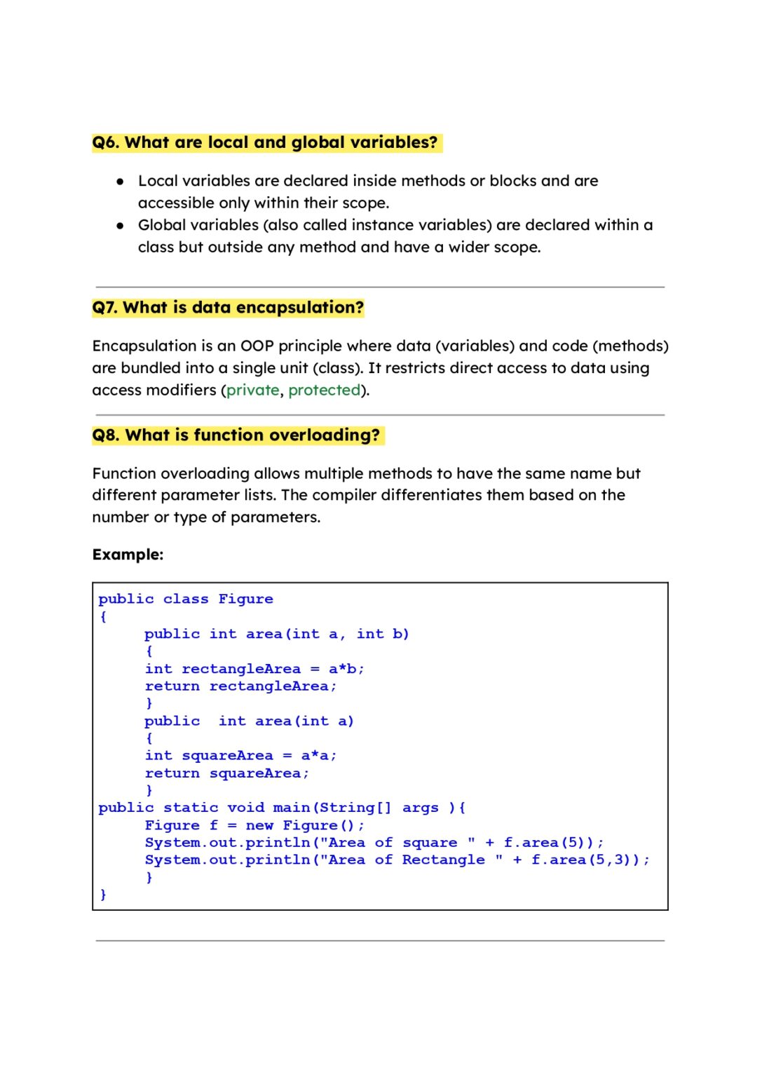 github - shaqiloheal intermediate-java: intermediate... 150+ Java Interview Questions Basic, Intermediate & Advanced
