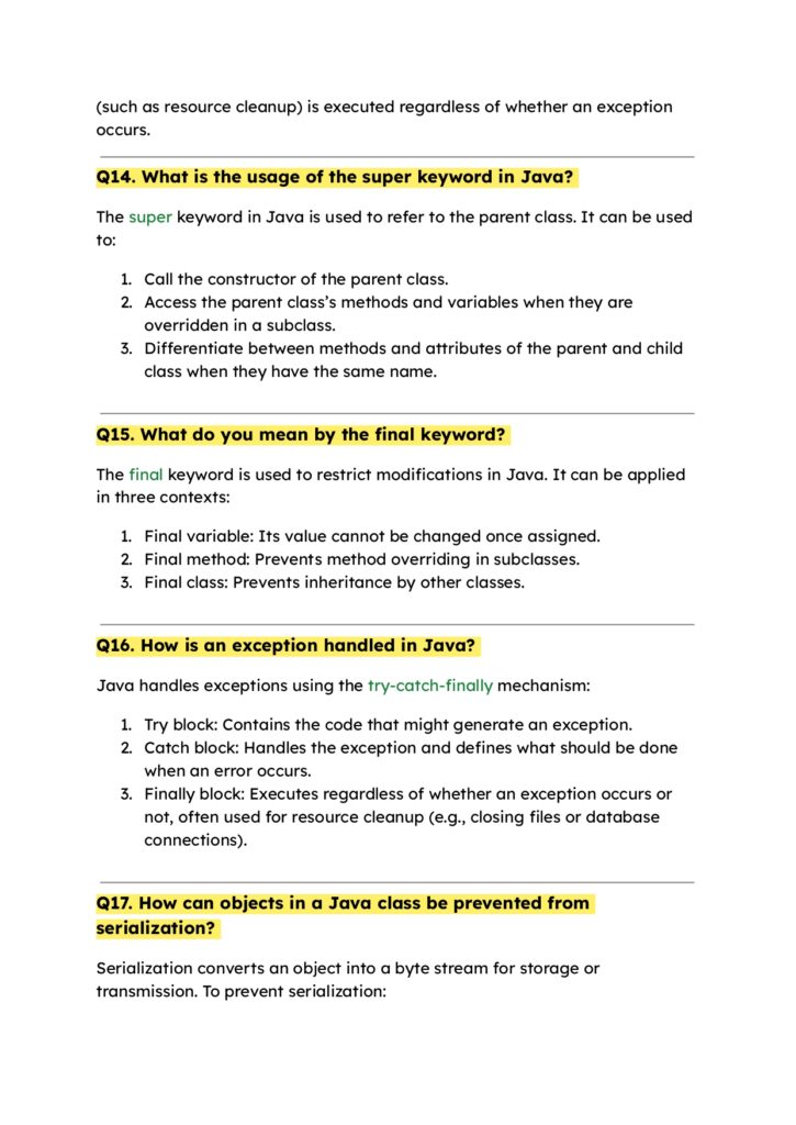 150+ Java Interview Questions Basic Intermediate and Advanced PDF_page-0005 - it.connect4techs.com 150+ Java Interview Questions (Basic, Intermediate & Advanced)
