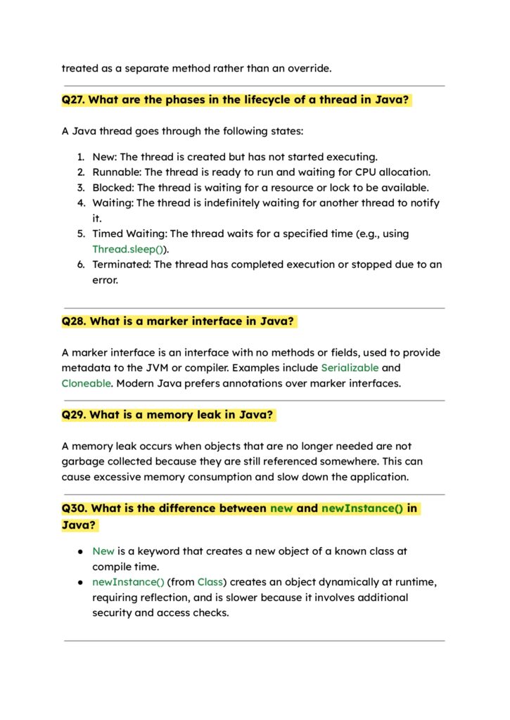 150+ Java Interview Questions Basic Intermediate and Advanced PDF_page-0008 - it.connect4techs.com 150+ Java Interview Questions (Basic, Intermediate & Advanced)
