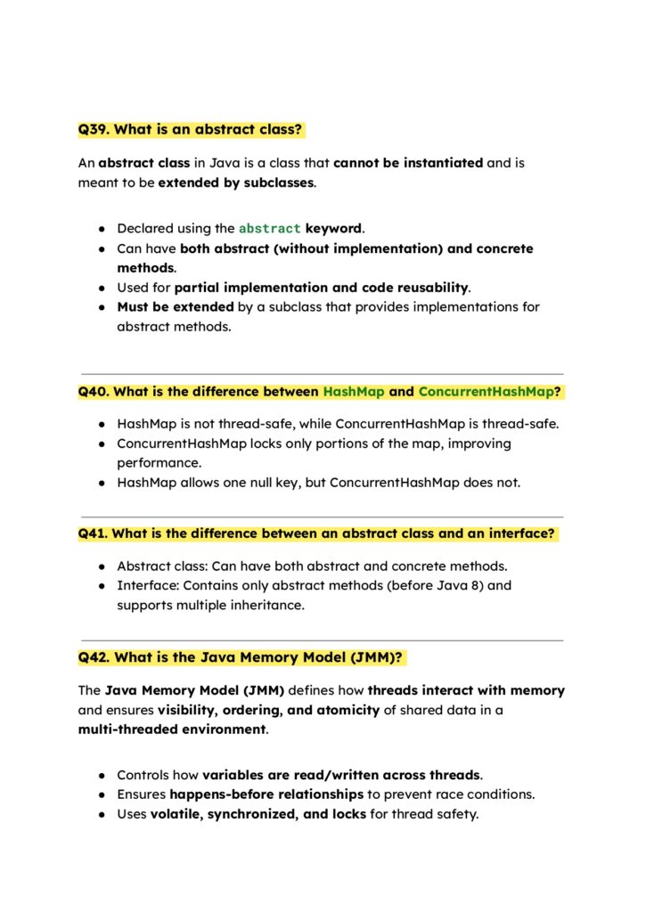 150+ Java Interview Questions Basic Intermediate and Advanced PDF_page-0011 - it.connect4techs.com 150+ Java Interview Questions (Basic, Intermediate & Advanced)