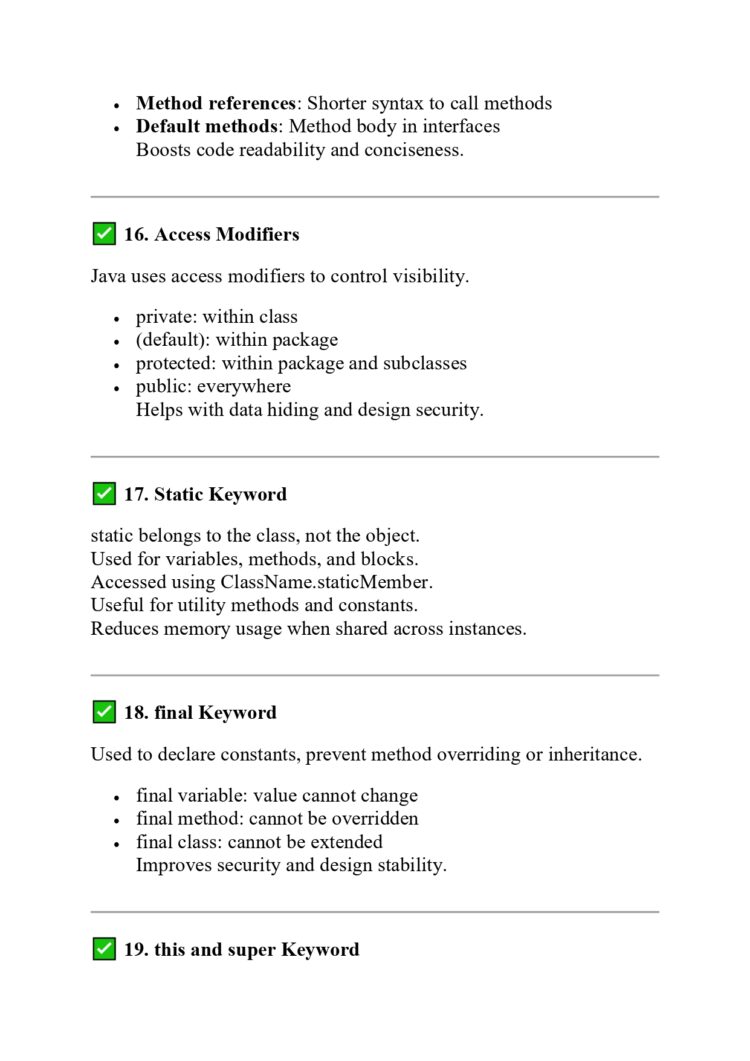 Core Java and Advance Java PDF - it.connect4techs.com
