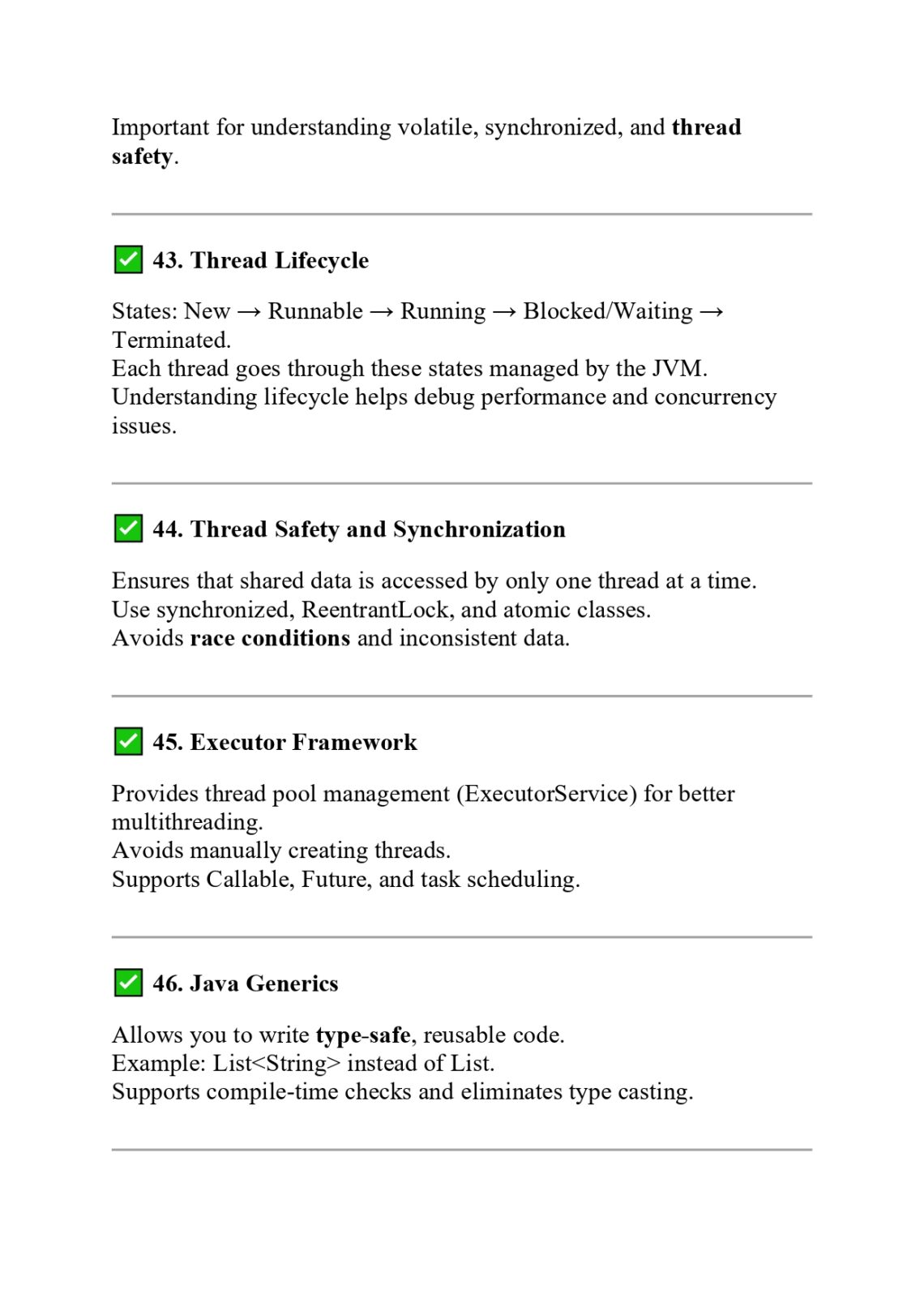 Core Java and Advance Java PDF - it.connect4techs.com
