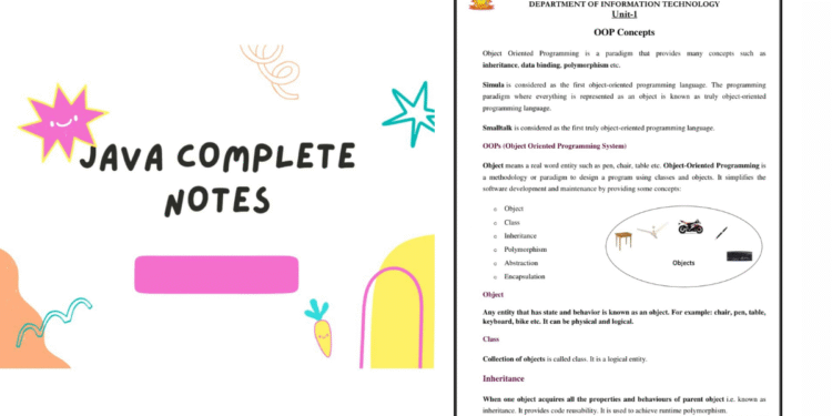 Java Complete Notes - it.connect4techs.com Java Complete Notes Pdf
