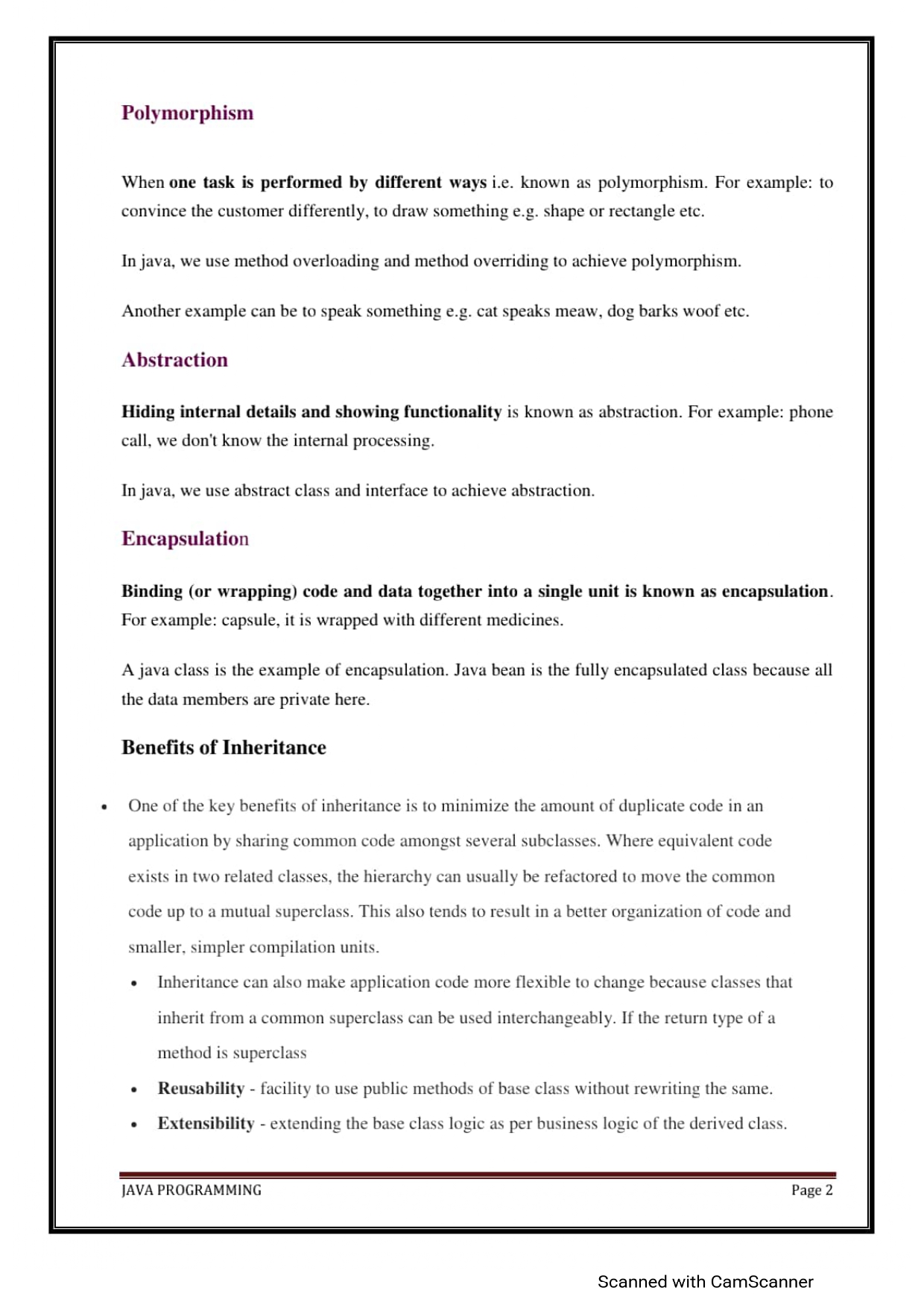 Java Complete Notes Pdf - it.connect4techs.com