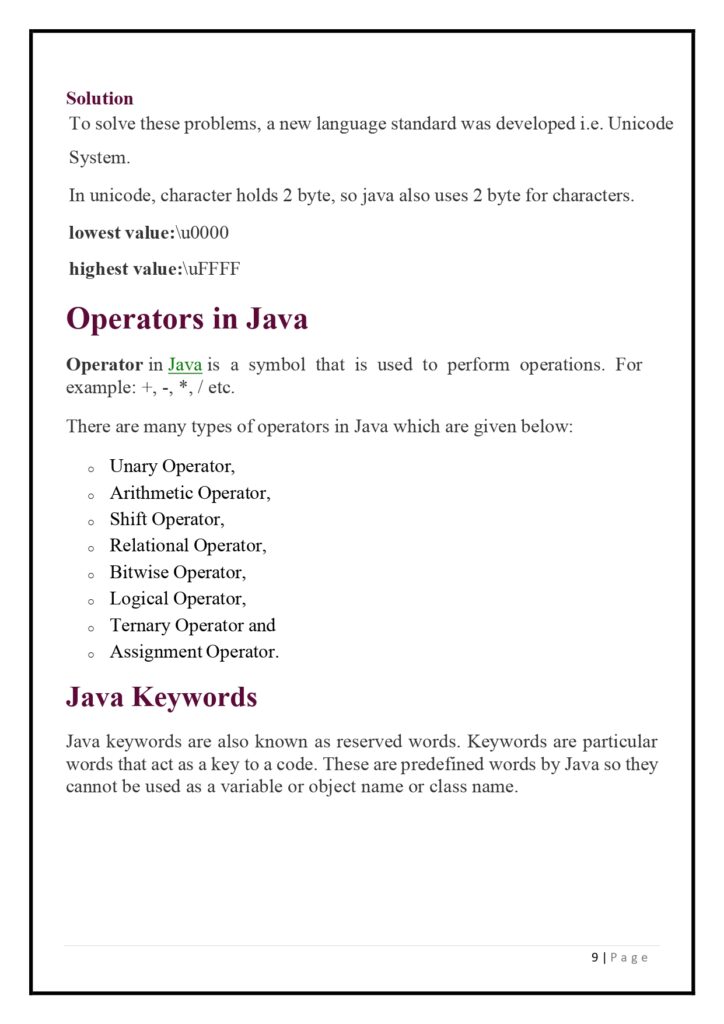 Java Programming PDF_page-0009 - it.connect4techs.com Java Programming PDF