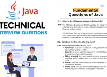 Java Technical Interview Questions PDF