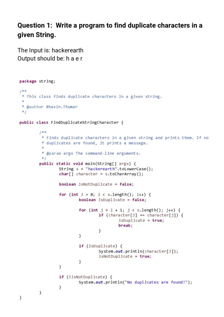 Technical Java Questions for Automation Testers PDF